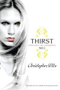 photo of book collection thirst by Christopher pike