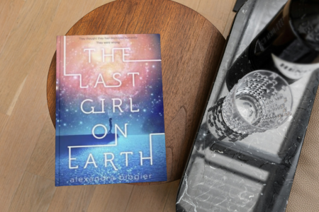 photo of the book the last girl on earth by alexandra blogier